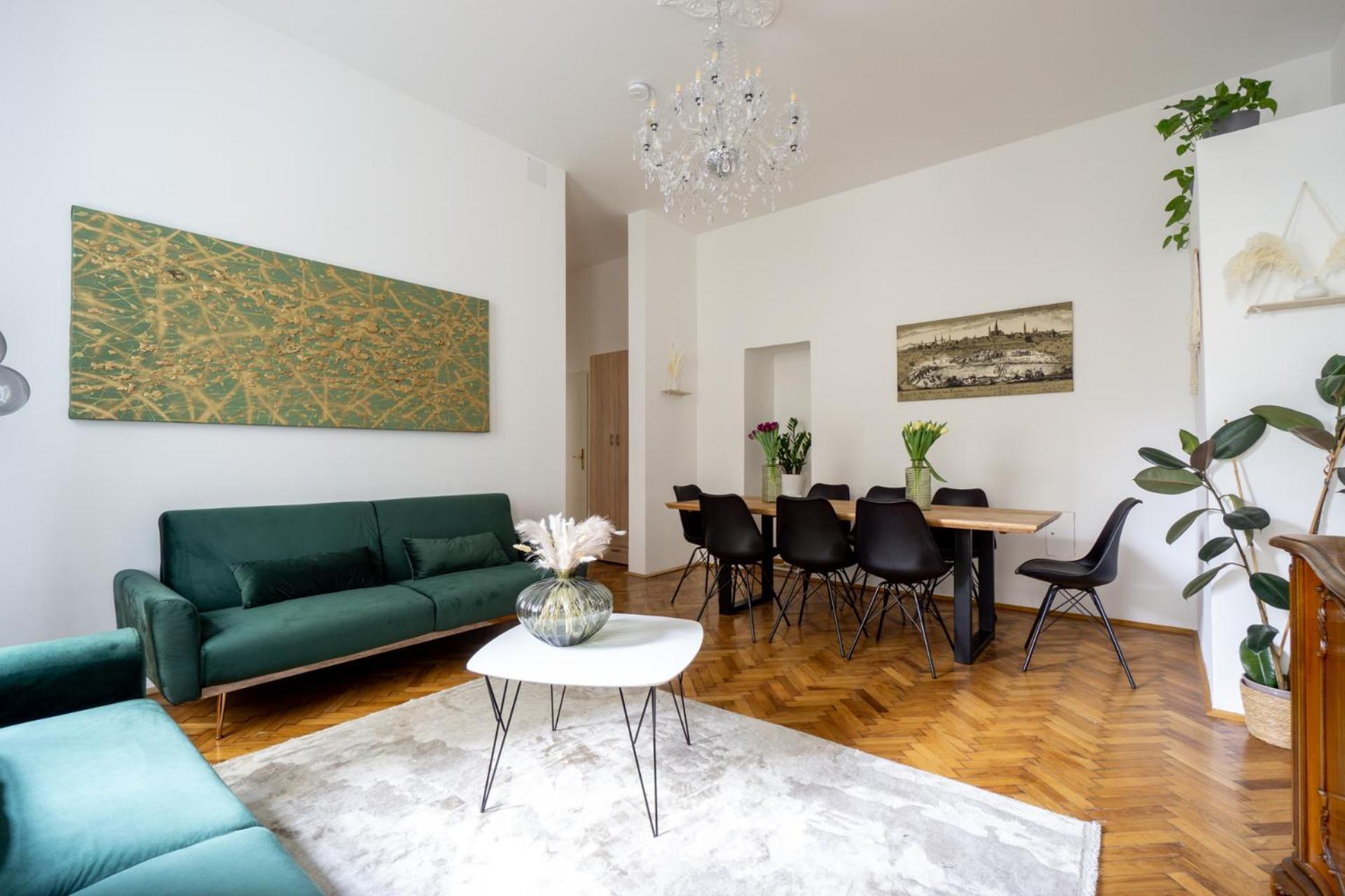 Central Apartment In Viennese Old Building 外观 照片