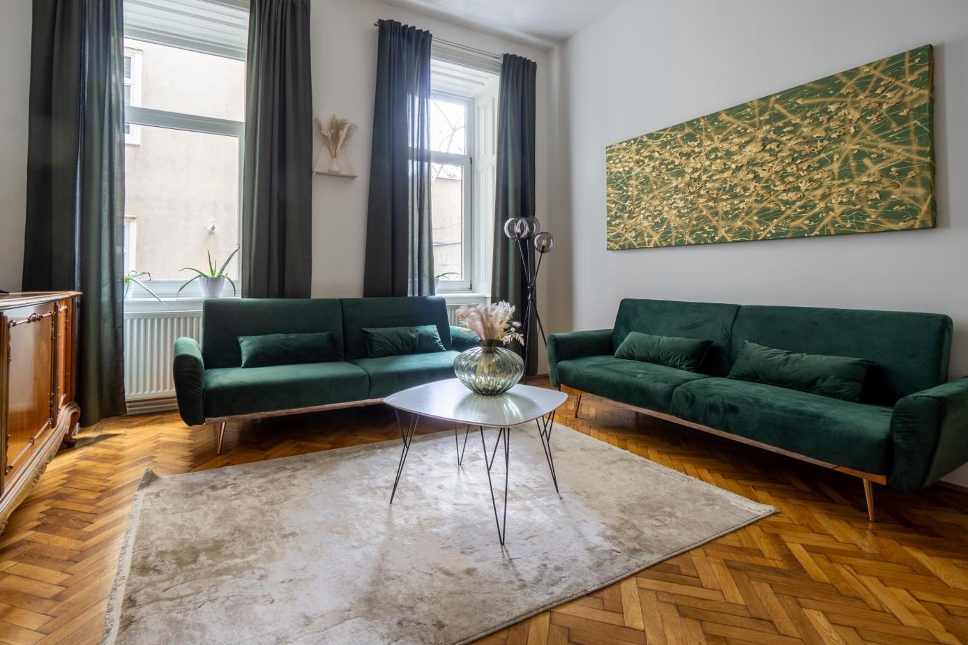 Central Apartment In Viennese Old Building 外观 照片
