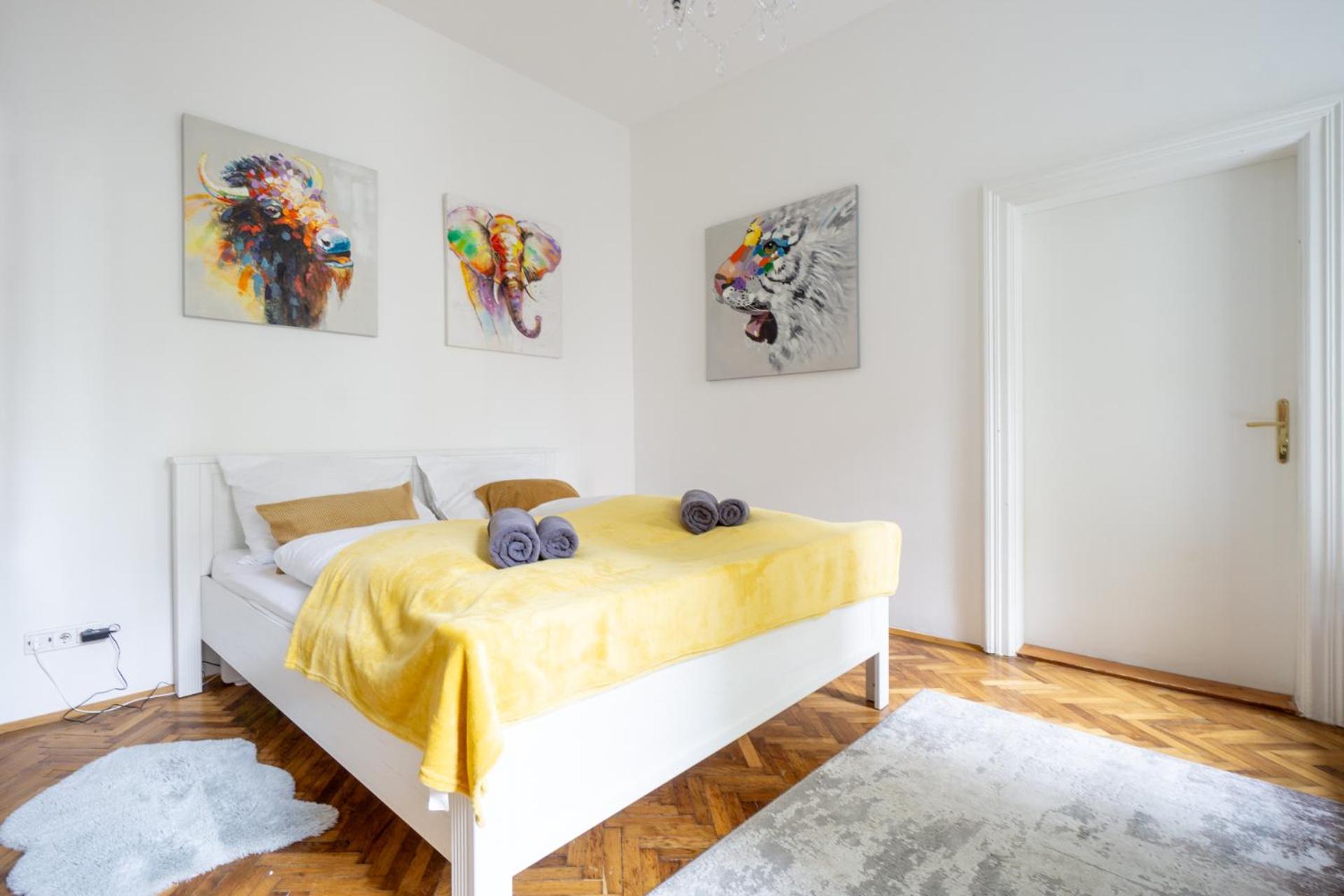 Central Apartment In Viennese Old Building 外观 照片