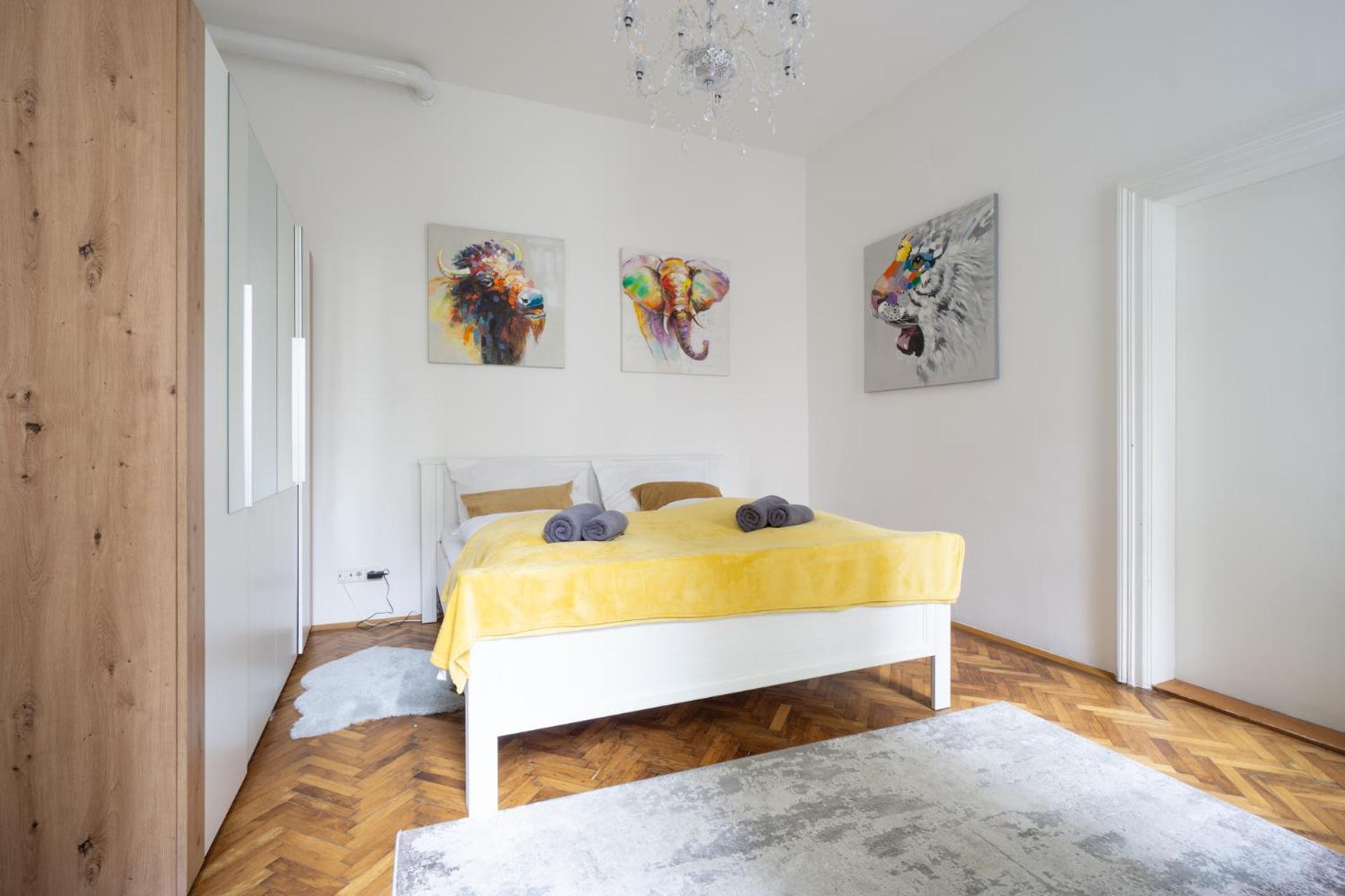 Central Apartment In Viennese Old Building 外观 照片