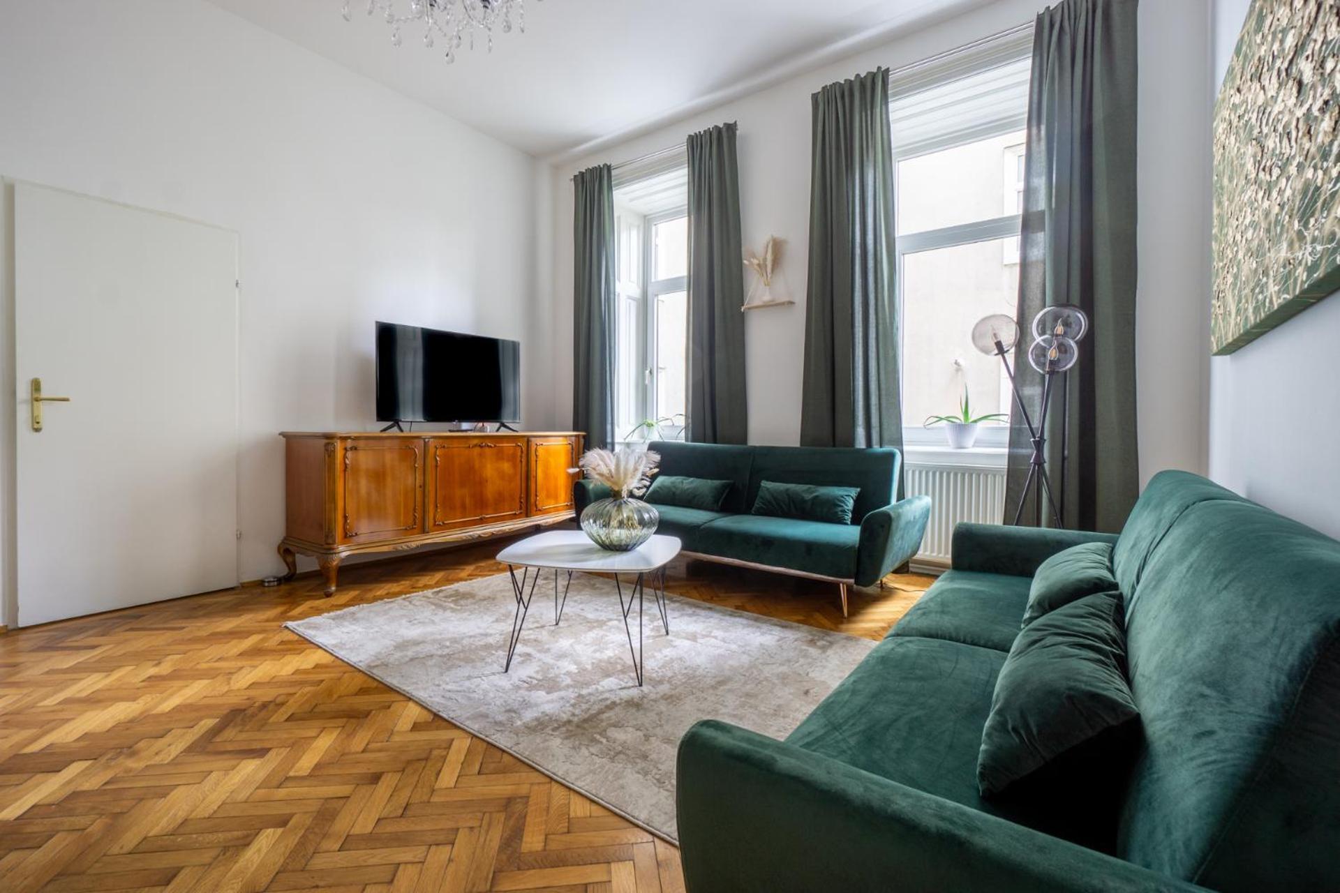 Central Apartment In Viennese Old Building 外观 照片