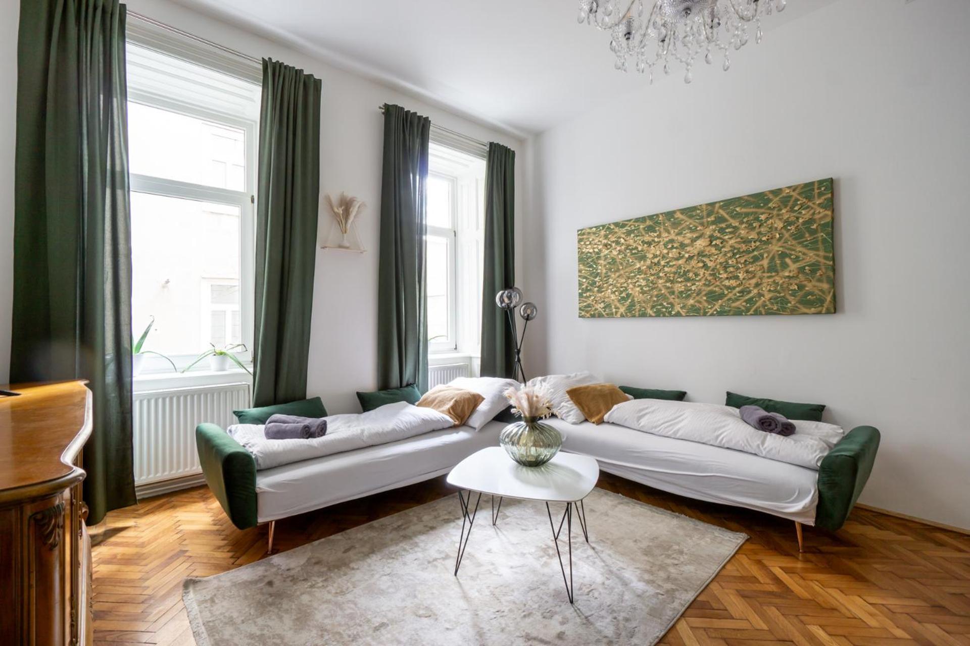 Central Apartment In Viennese Old Building 外观 照片